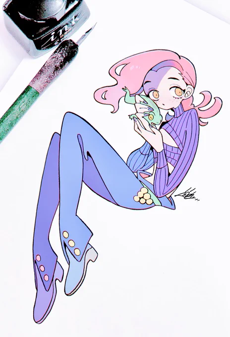 #一次創作作家のファンアートこれはジョジョのFA 