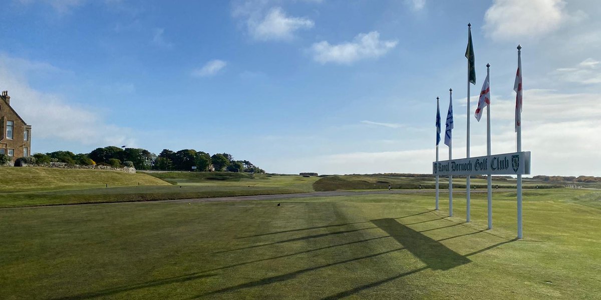 Good luck to all the boys and girls teeing it up in today's Junior Open. 🏌️‍♀️🏌️‍♂️⛳️ #royaldornochlinks #JuniorOpen