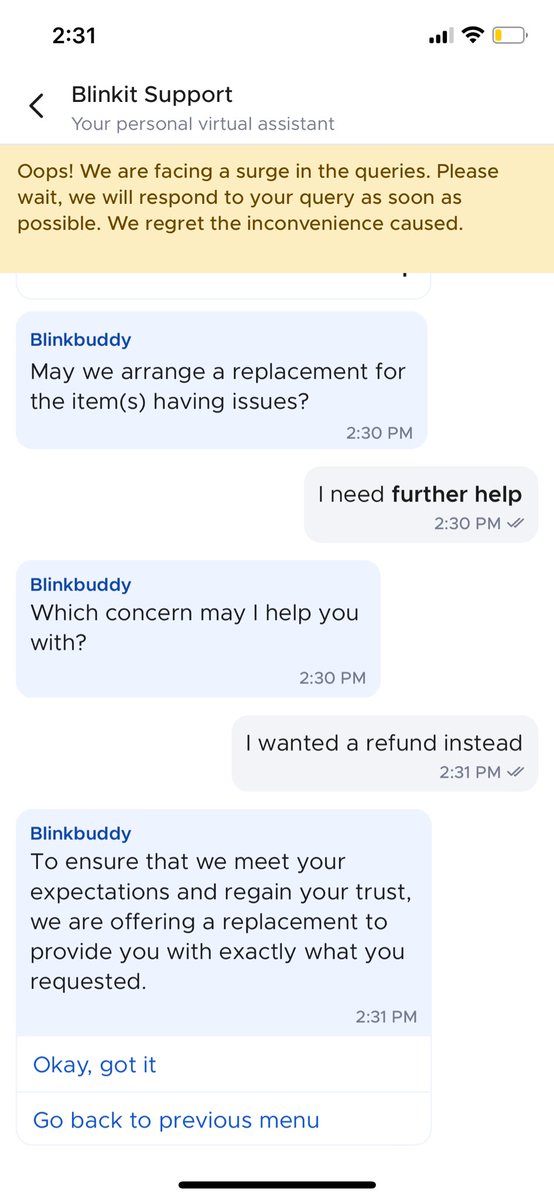VirexK's tweet photo. @letsblinkit why do I not have the option to get a refund for a bread loaf that expired 2 weeks ago? https://t.co/75YRoqrLf8