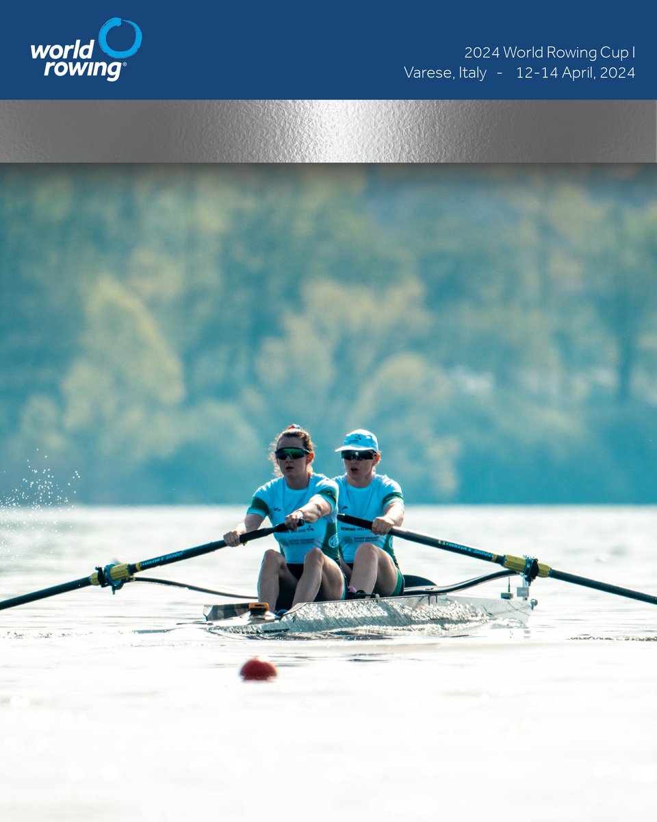 WorldRowing's tweet photo. 🚩 A-FINAL - Women’s Pair (W2-)

🥇 Ymkje Clevering (b), Veronique Meester (s), Netherlands 🇳🇱 
🥈 Fiona Murtagh (b), Aifric Keogh (s), Ireland 🇮🇪 
🥉 Hedvig Rasmussen (b), Fie Udby Erichsen (s), Denmark 🇩🇰 

#WorldRowingCup #WRCVarese https://t.co/nJjvkZ4Gfs
