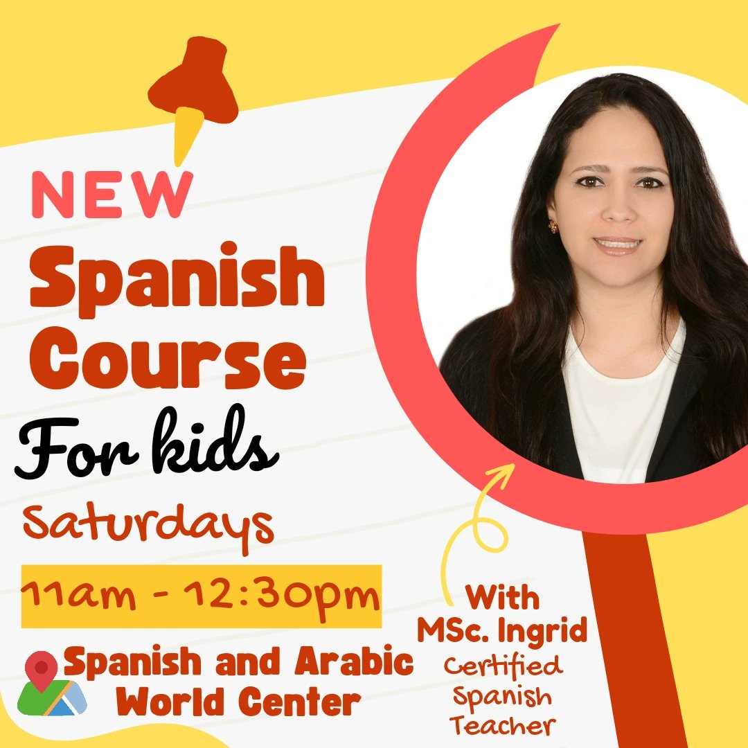If you are looking for a knowledgeable and compassionate #Spanish #tutor for your #children
✅️ LOOK NO FURTHER‼️

Let's turn #languagelearning into an exciting adventure for your young learners and⚡️JOIN US!⚡️

#SpanishClass #newcourse #español para #niños