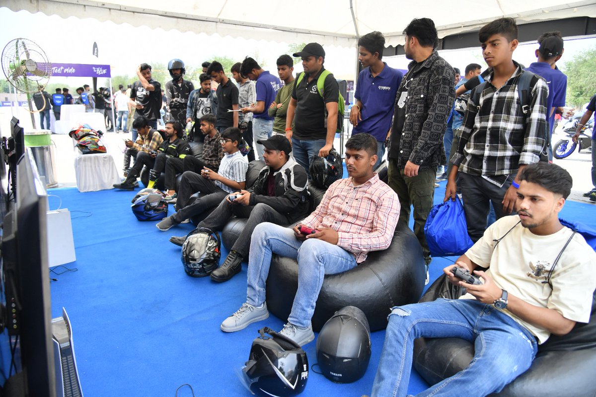 India_Yamaha's tweet photo. Thank you, Lucknow, for joining us for an unforgettable weekend of fun
#Yamaha #CallOfTheBlueWeekend #YamahaMotorIndia #YamahaRacing #COTBLucknow https://t.co/cXN1W54Cfx
