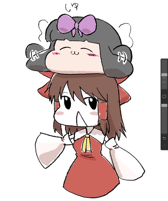 サケちゃんとしゅんしゅんらくがき 