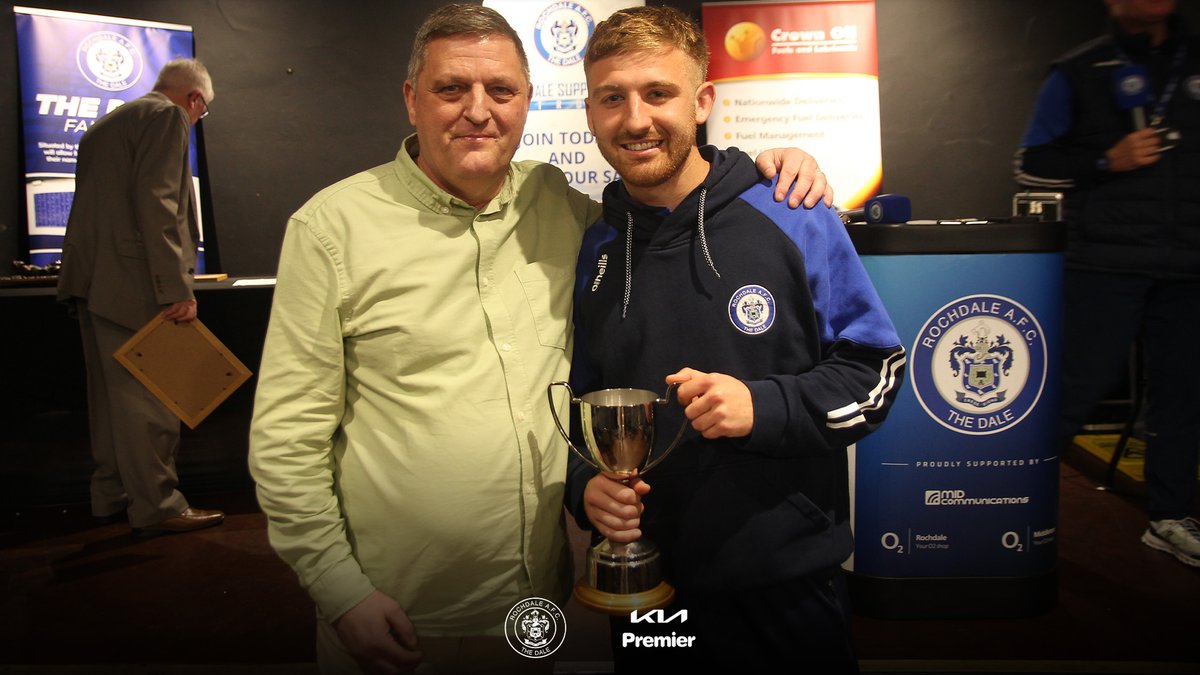 Supporters' Player. Players' Player. Club Player. SMAC Supporters Club Player. What a season, Harvey 👏 #RAFC