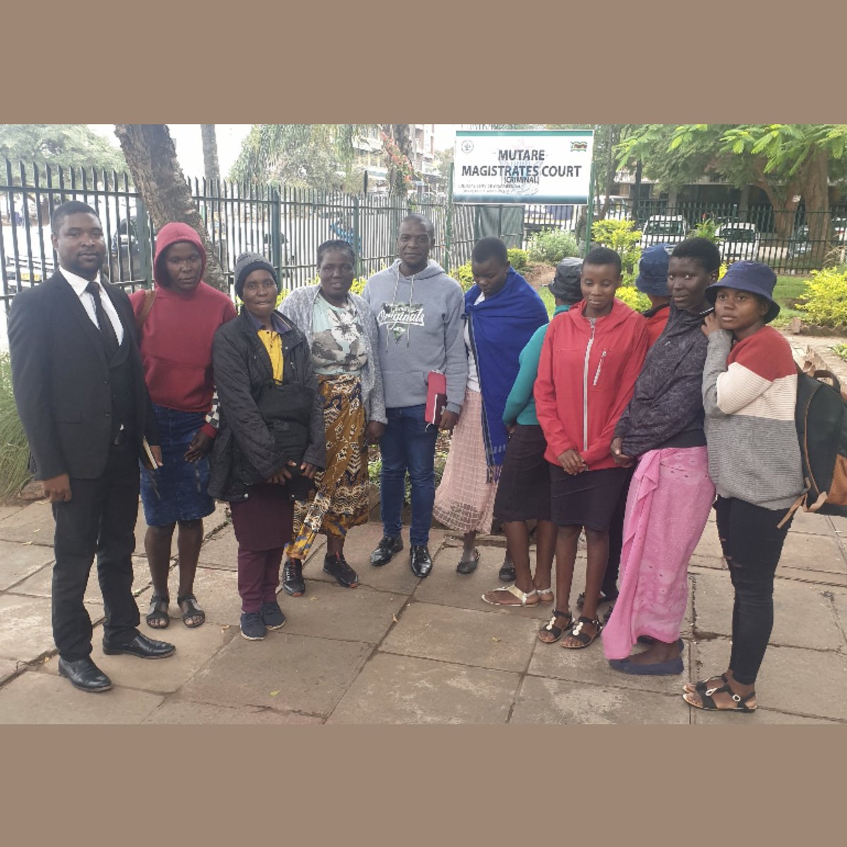 Persecution By Prosecution Continues: No Citizen is Spared, Auxilia Mnangagwa like Grace Mugabe On Friday , nine women who were arrested by @PoliceZimbabwe for allegedly booing  Auxillia Mnangagwa during her address at Watsomba Business Centre have been released on bail. The…
