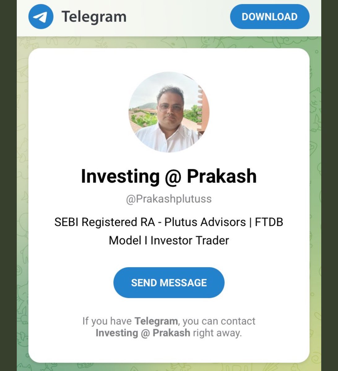 Another fake Telegram channel on my name : Pls report and block