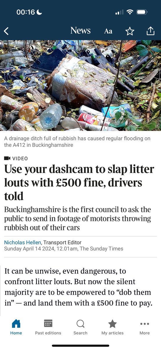 Wonderful initiative by ⁦<a href="/BucksCouncil/">Buckinghamshire Council</a>⁩ 
They deserve huge credit and have shown true leadership for other Councils to follow.  👏👏👏⁦<a href="/BBCJustinR/">Justin Rowlatt</a>⁩

This article is in The Sunday Times today.