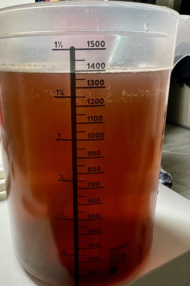 A lot of iced tea 🙊