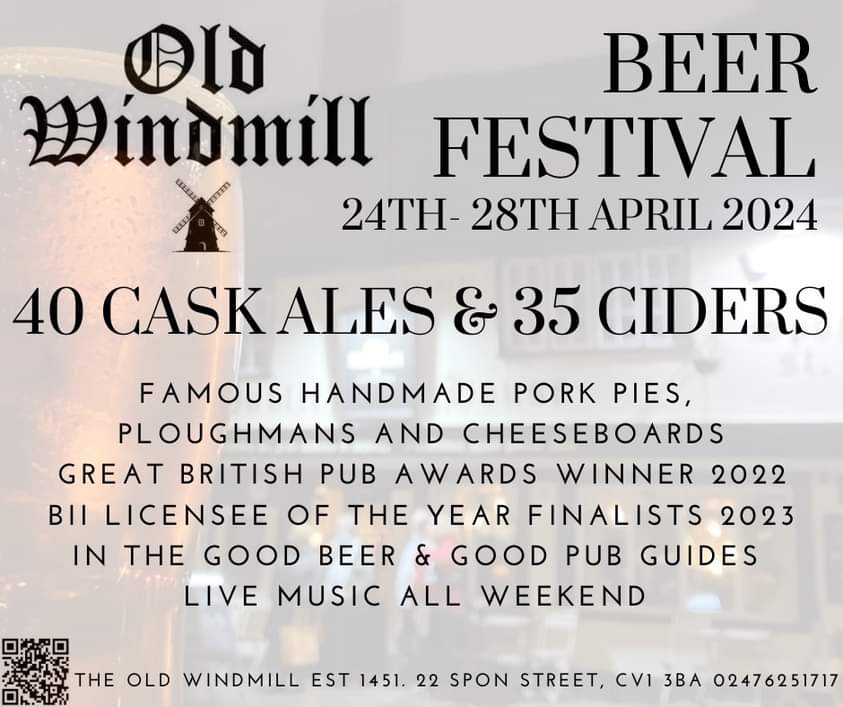 Diary Date 👇
#RealAle #RealCider #Coventry