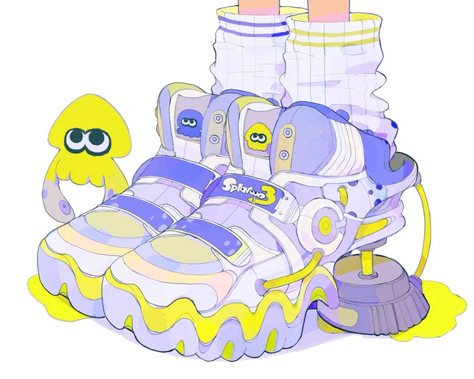 #一次創作作家のファンアートsneaker  fun art 