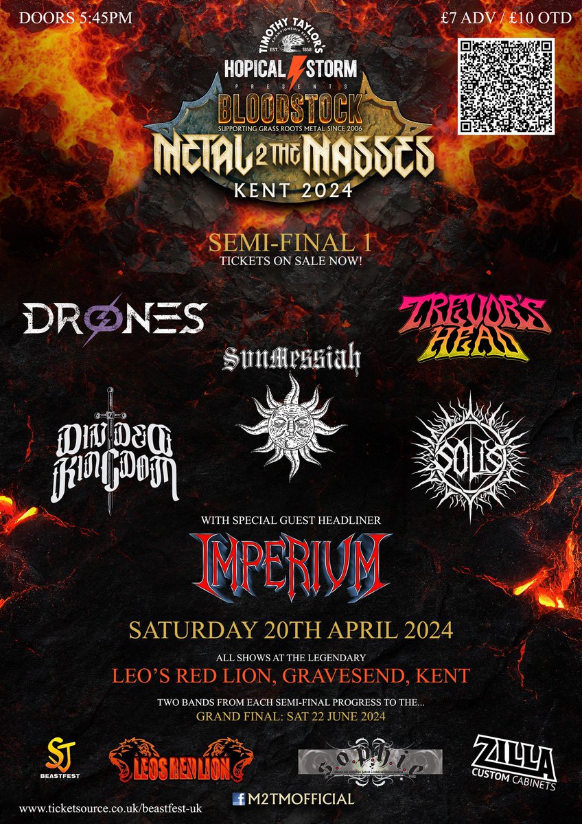 WarriorHeadz's tweet photo. ๐๐๐๐๐ญ ๐จ๐ฃ 295 @WarriorHeadz M2TM KENT SEMI-FINAL 1 SP. Mon 15/4/24 @DealRadio https://t.co/OioXJ4ePZm 19-20 hrs UK time. Music: @BlackLakesUK #drones #imperium @TrevorsHead @weekendpicnic #solis @4our3hirty4our #dividedkingdom and #sunmessiah. Tune in, and rip knob the off! https://t.co/izlYNaUwt7