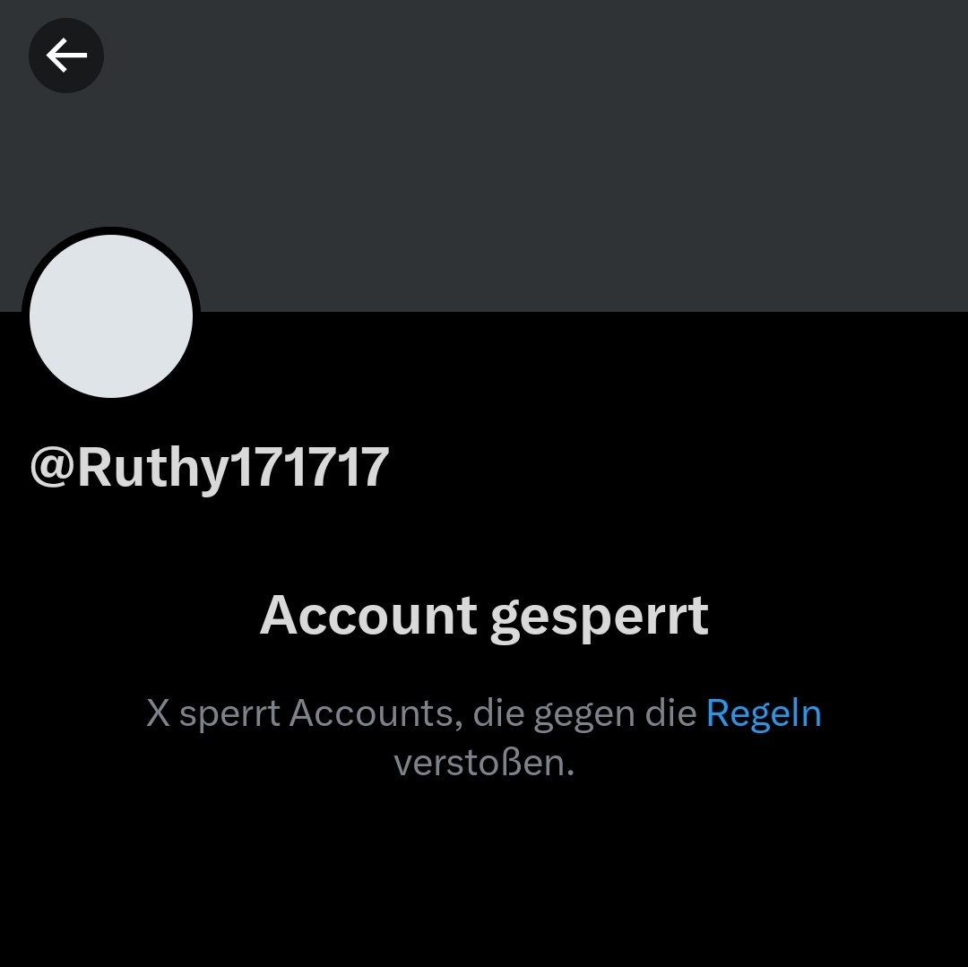 Aus der Reihe 'Blockieren schützt vor Accountsperre' 🫨🥸
#HetzlichenDank @Ruthy171717 😺👋
#MedeHurGmbH 🐾