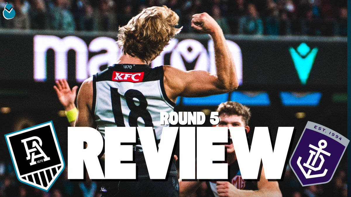 Gutsy, grit, never gave up. Here is my review of round 5 👇

📽 | youtu.be/o-N0TcyEUug 

#ThePear #AFLPowerFreo