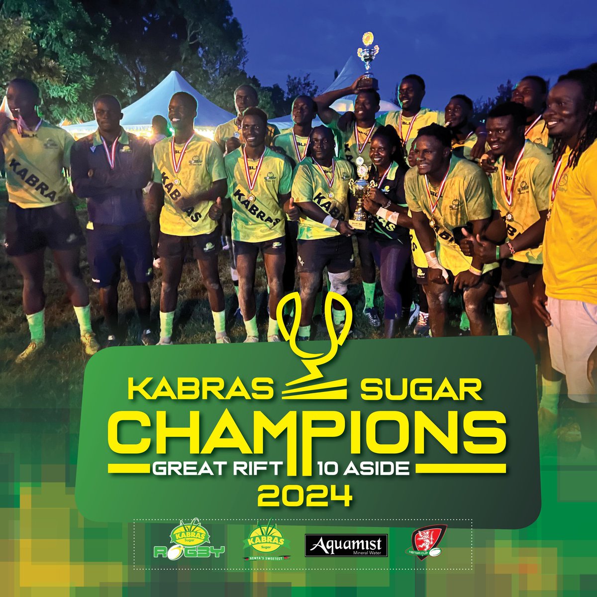 Machampe wa #GreatRift10Aside 💪🏿🏆🔥

#KabrasSugar 
#TangtangRugby
#KenyasSweetest