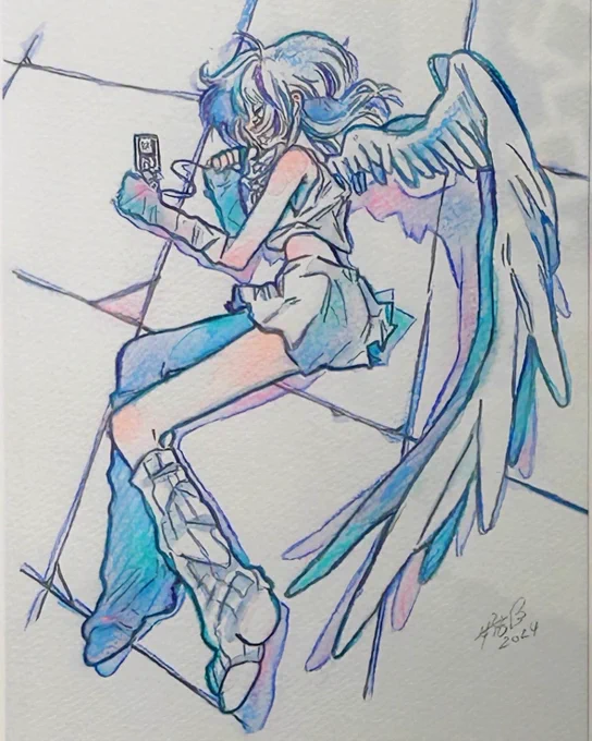 sleeping angel 