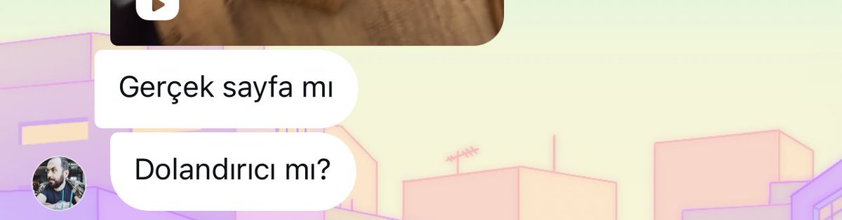 çok masumsun eç 🥺
karşısına sürekli dolandırıcalar çıktığı için teyit alıyor 🫠