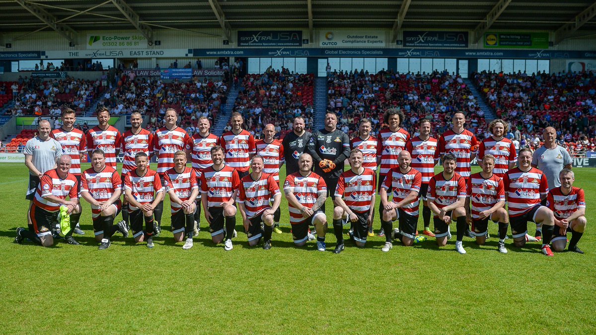 LEGENDS ⚽️ ON SALE NOW
<a href="/drfc_official/">Doncaster Rovers FC</a> 🆚 #LIVERPOOL 
📆 Sat 8/6
🏟️ Eco-Power St.
⏱️ KO: 14:00
🎫 £7 Adult, £4 Child, £15 Family
☎️ 01302 762 576
<a href="/IpsumUtilities/">Ipsum</a> 
<a href="/DaggerDiving/">Dagger Diving Services Ltd</a> <a href="/bethellgroup/">Bethell Group</a> 
<a href="/DoncasterDCLT/">Doncaster DCLT</a> <a href="/spiritofshankly/">Spirit of Shankly</a> <a href="/empireofthekop/">Empire of the Kop</a> <a href="/LFCVine/">Liverpool News</a> <a href="/PopsideView/">Popside View #DRFC</a> <a href="/Black_Bank_DRFC/">Black Bank</a>