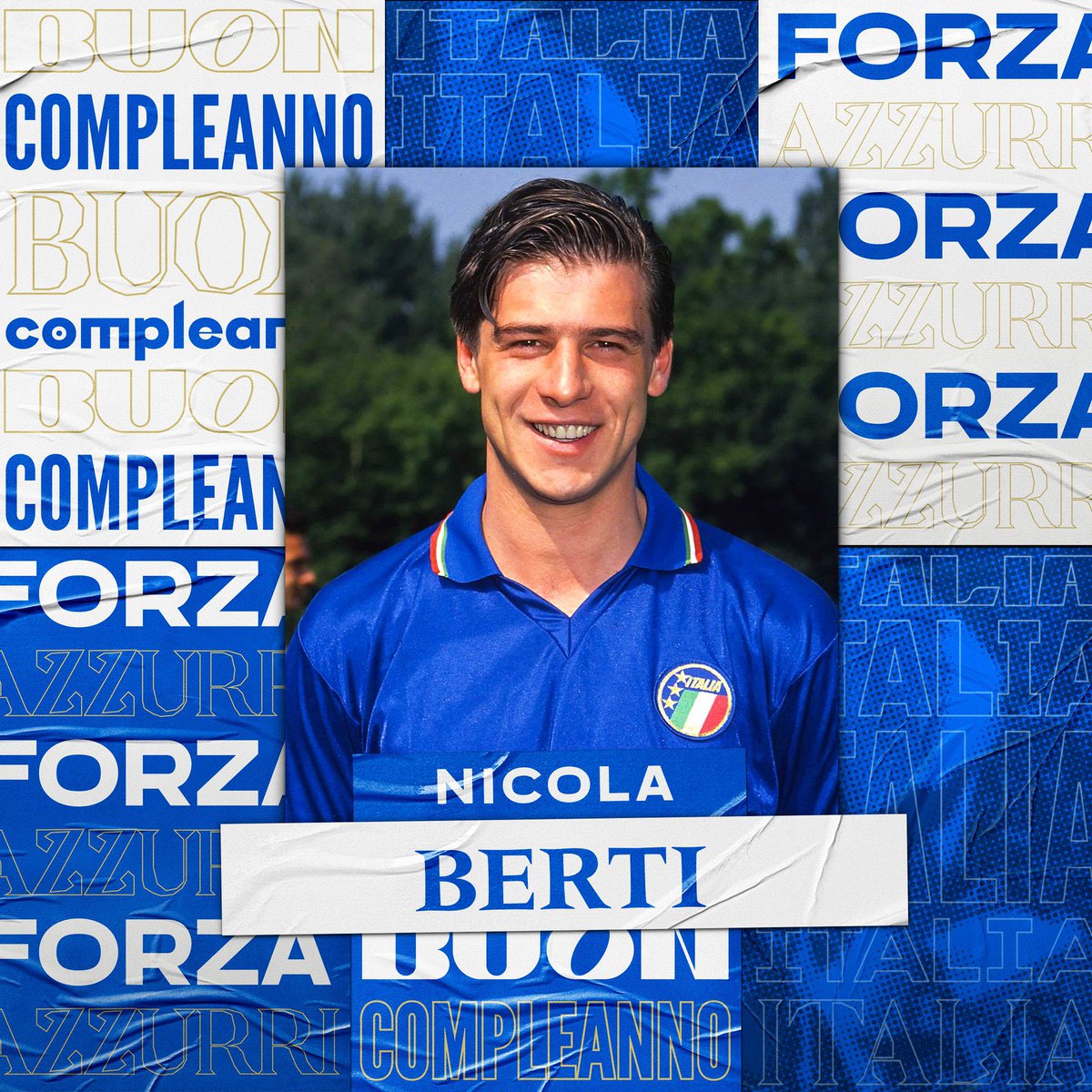 Tanti auguri a Nicola #Berti 💙⚽️🎉 #Nazionale 🇮🇹 #Azzurri #VivoAzzurro