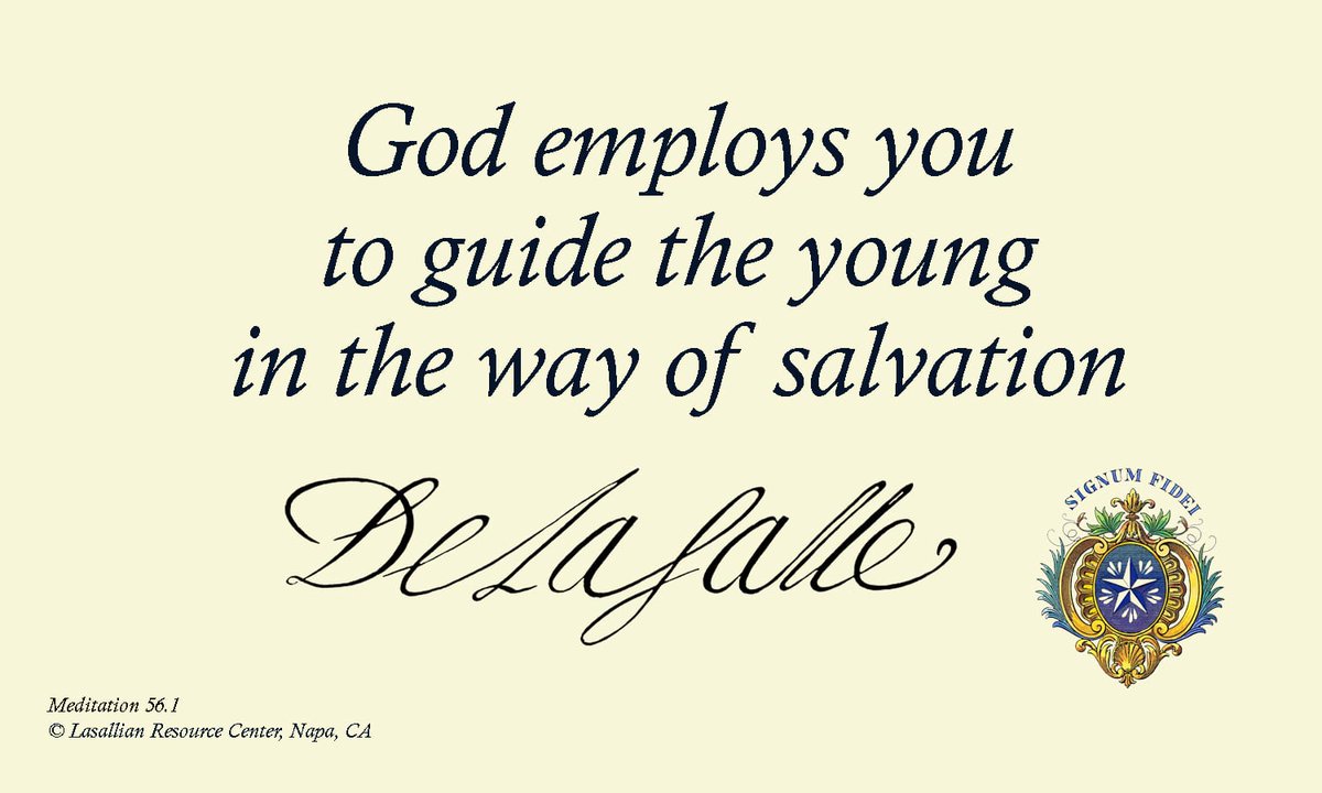 JBDLS_Resources's tweet photo. "God employs you to guide the young in the way of salvation." (DLS) https://t.co/moQPVfFF6w