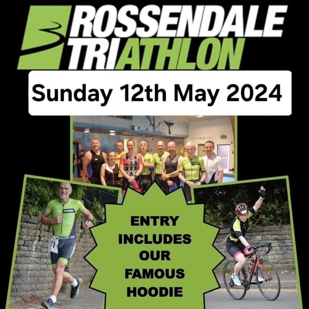 🏊‍♀️ 🚵‍♀️ 🏃‍♂️ Enter Rossendale's Triathlon here👉 ow.ly/LJBB50R3cun Be quick places are limited! Supportive triathlon training is available Thursday's at Marl Pits. Rossendale Triathlon Club