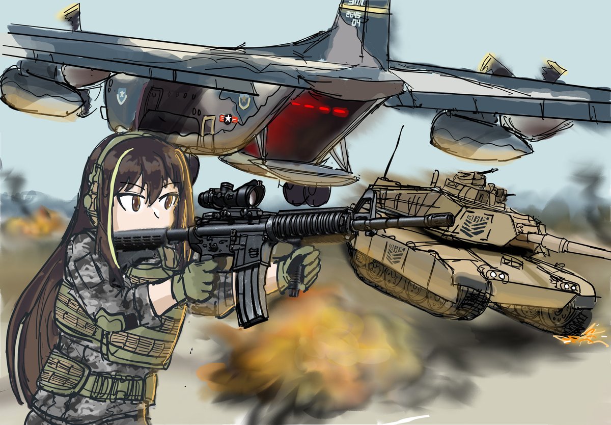 [GFL] M4A1 HECU rkgk
#少女前线 #소녀전선 #ドルフロ