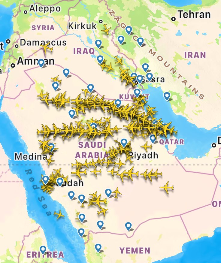 AJELNEWS24's tweet photo. السعودية أمانٌ على الأرض .. وأمانٌ في السماء..

شركات الطيران العالمية تستخدم #الاجواء_السعوديه الآمنة ؛ في ظل التوترات التي تشهدها المنطقة .

🇸🇦🇸🇦 https://t.co/zCs4Pax9a2