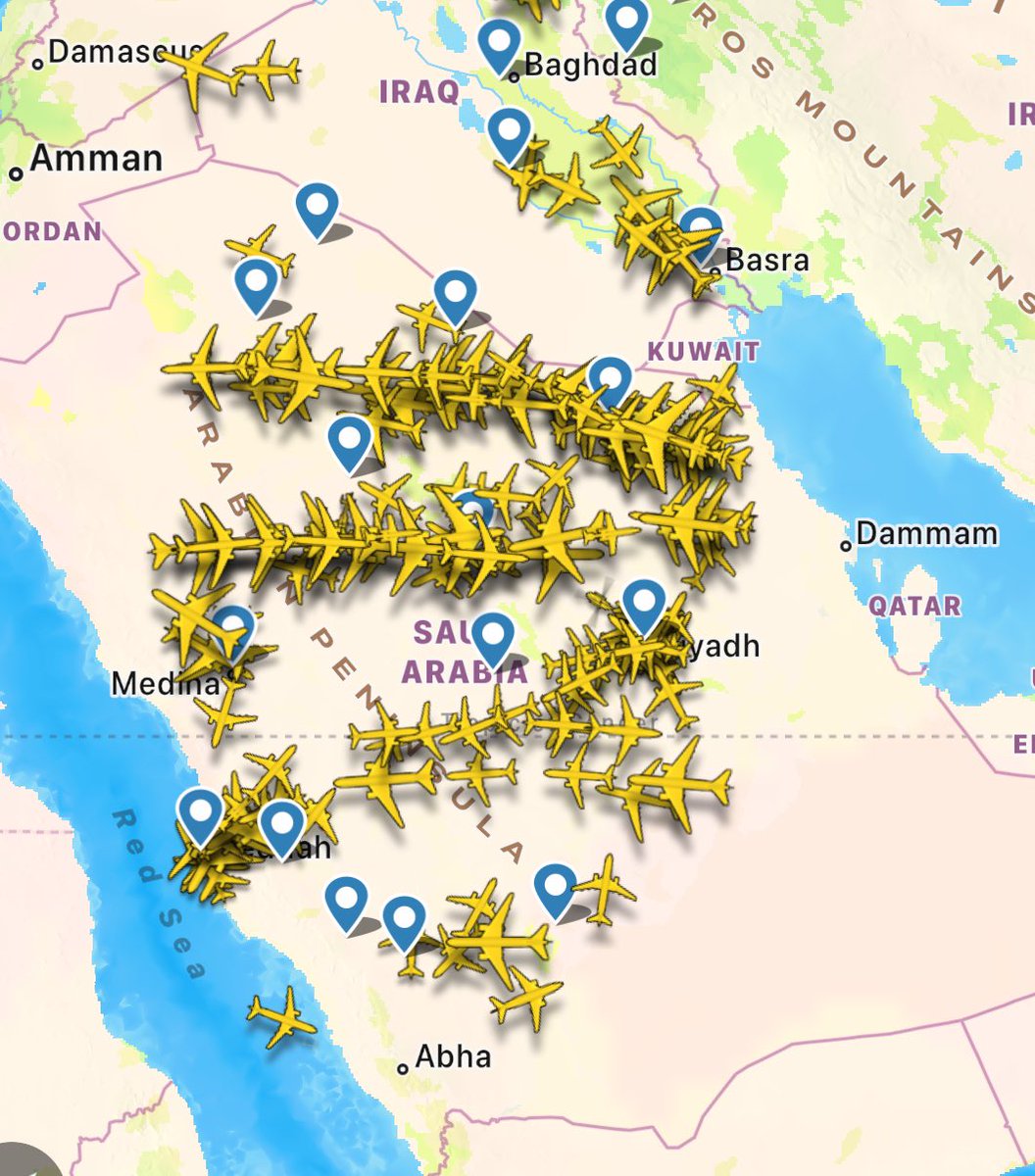 AJELNEWS24's tweet photo. السعودية أمانٌ على الأرض .. وأمانٌ في السماء..

شركات الطيران العالمية تستخدم #الاجواء_السعوديه الآمنة ؛ في ظل التوترات التي تشهدها المنطقة .

🇸🇦🇸🇦 https://t.co/zCs4Pax9a2