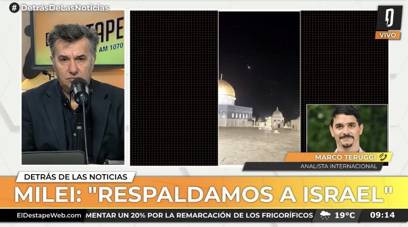 AHORA 📞 Hablamos con el analista internacional @Marco_Teruggi en #DetrásDeLasNoticias 📺 Canal 20 de Telecentro 📻 El Destape Mundo AM 1070 🚨 VIVO youtube.com/live/oEEZy-vEv….