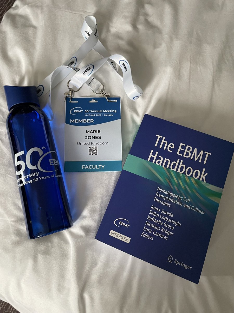 It’s been a while but good to be back at EBMT conference again this year @TheEBMT_Nurses @EBMTUK_NAP