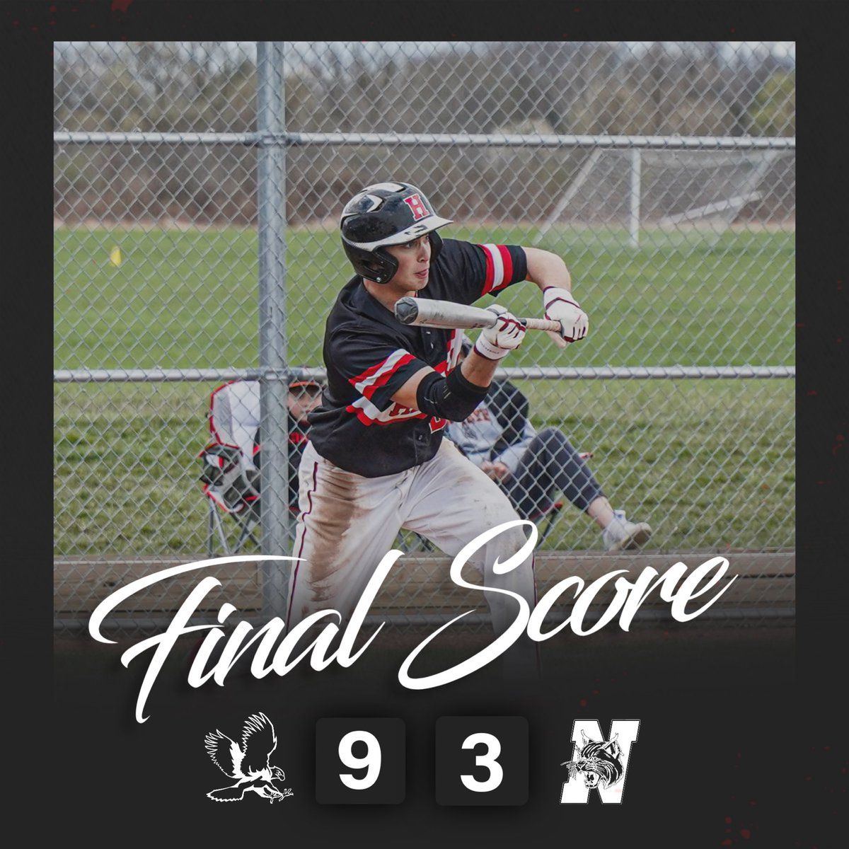 The Hawks beat Norwayne last night under the lights ‼️⚾️ #GoHawks 🦅