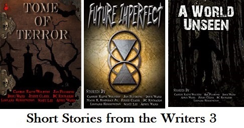 Horror and Science Fiction short stories by the Writers 3 and other great writers. WARNING! Don't read these stories alone. Tome of Terror, Future Imperfect, A World Unseen amazon.com/Jon-Flushing/e… #scifi #fantasy #adventure #horror #scary #terror #murder #ebook #shortstories