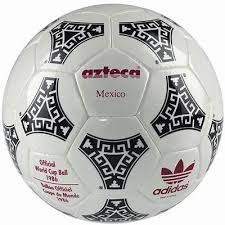 The Adidas Tango ball from the 1982 World Cup and the Adidas Azteca from Mexico 86. Which do you prefer? #Adidas #forgotten80s