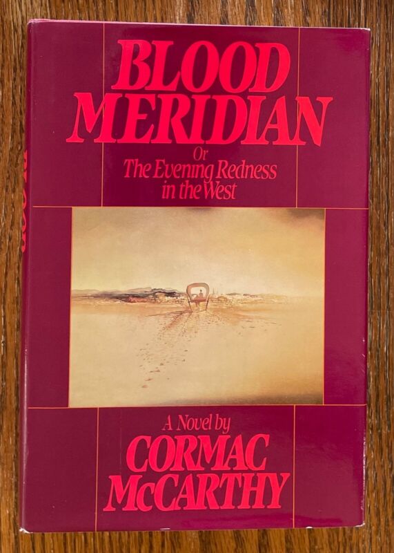 CORMAC MCCARTHY - Blood Meridian - First Edition - SIGNED book plate laid in ebay.com/itm/CORMAC-MCC… #ad 📚