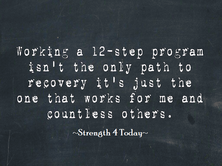 Working A 12 Step Program
Isn't The Only Path To Recovery
It's Just The One That Works For Me
And Countless Others.

#RecoveryPosse #Strengthfor2day