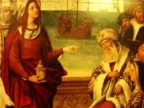 Alguien sabe el autor de este cuadro?
Son los reyes de Francia, arrodillándose ante la Magdalena.