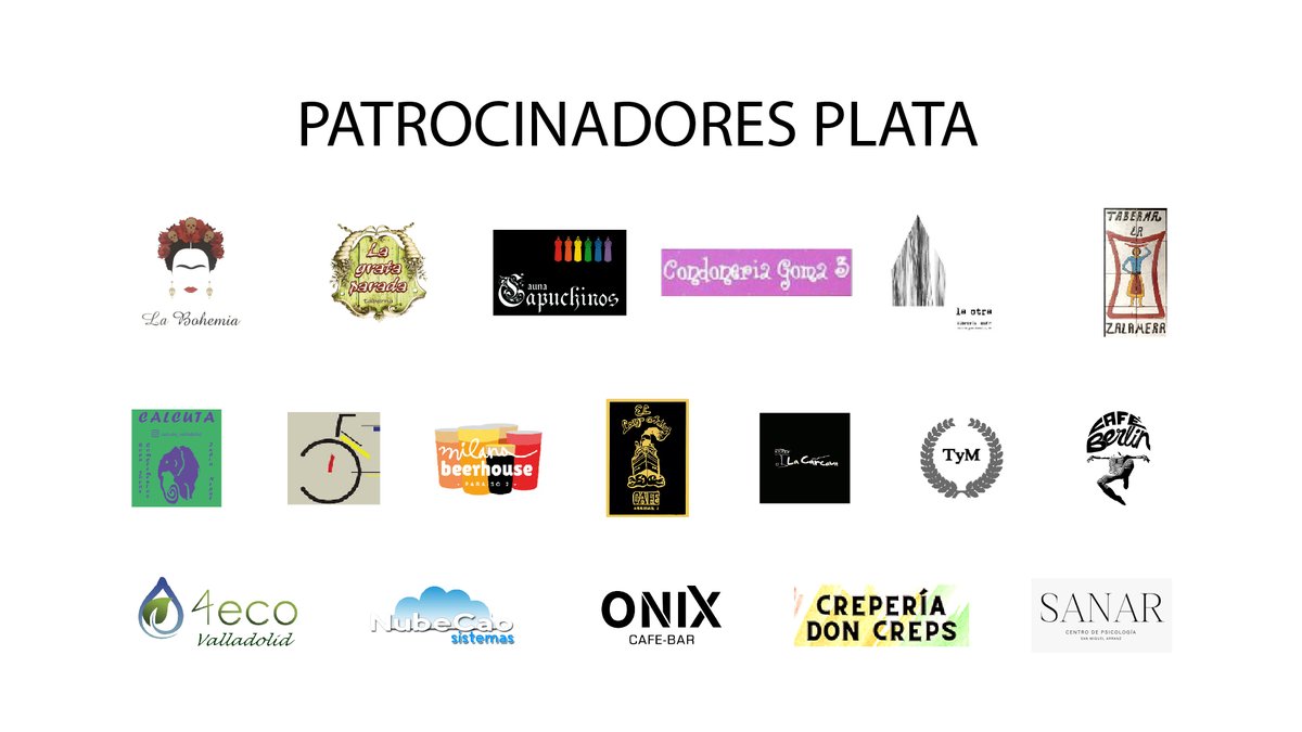 #CINHOMO2024 no sería posible sin los patrocinadores y los colaboradores. Administraciones públicas nos prestan su apoyo, pero también pequeños comercios, hostelería, entidades sociales que apuestan por la #diversidad  <a href="/CCOOCyL/">CCOO Castilla y León</a> <a href="/casadellibro/">Casa del Libro</a> <a href="/fintras/">Fundación INTRAS</a> <a href="/astromona/">Cervezas AstroMona</a> <a href="/Lalupebarpucela/">Lalupe BarValladolid</a>