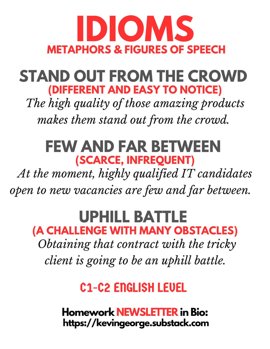 Slide 71 - English idioms with business example sentences.
More phrases in thread🖊️
From Business English Bits Homework Newsletter📧
See link in bio or comments⬇️
#TOEFL #英語日記 #twinglish #ESL #teachers #idioms #vocabulary #Englishgrammar #LanguageLearning #LearnEnglish