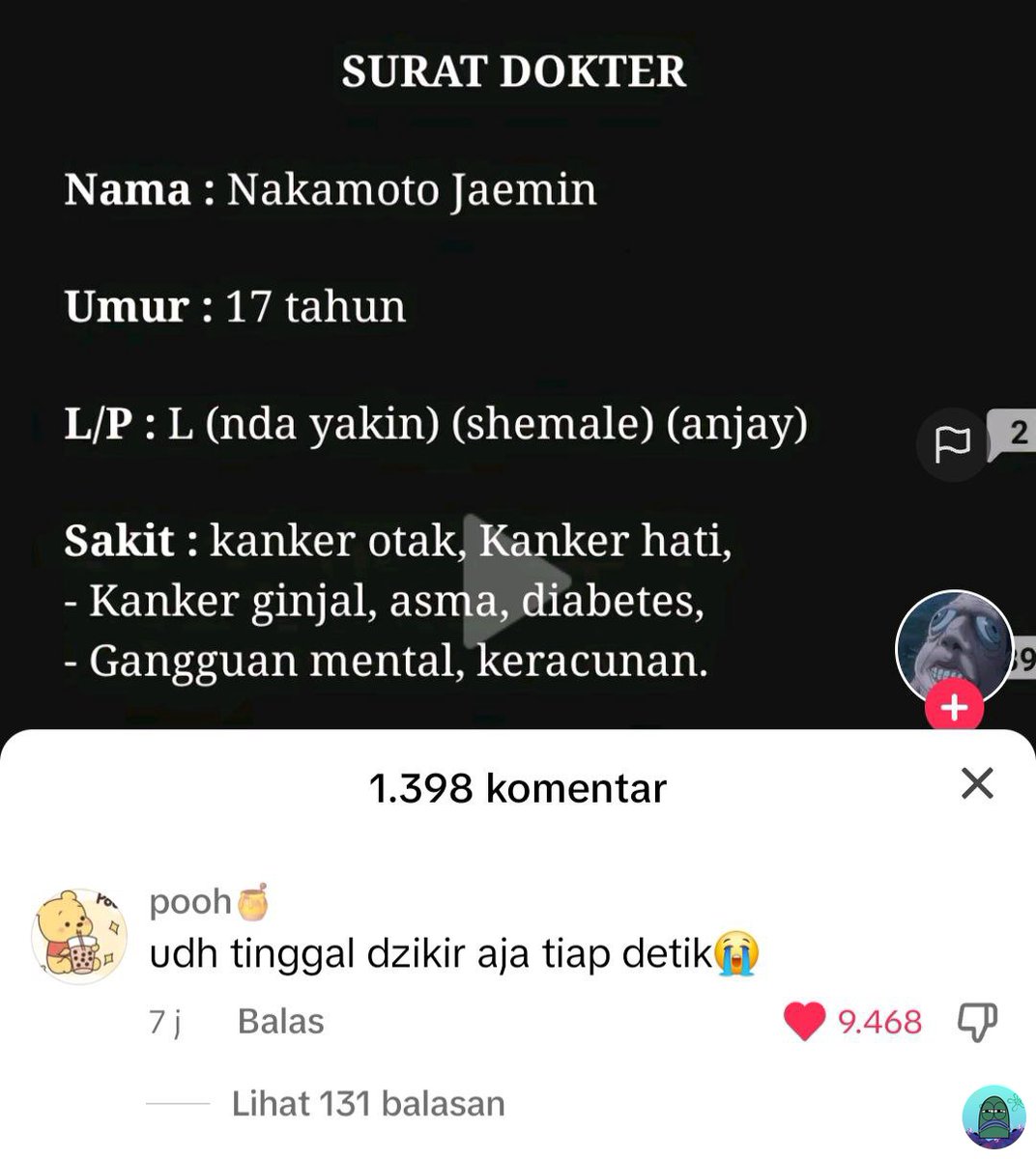 💚 gakuatt, ada ada ajee lu😭😭