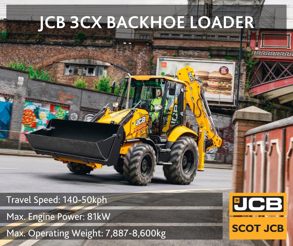From site to the road without skipping a beat, the JCB backhoe loader range’s 6-speed autoshift transmission and Torquelock make travel effortless. Discover more: bit.ly/43CC9vz

#JCB #Backhoe #3CX