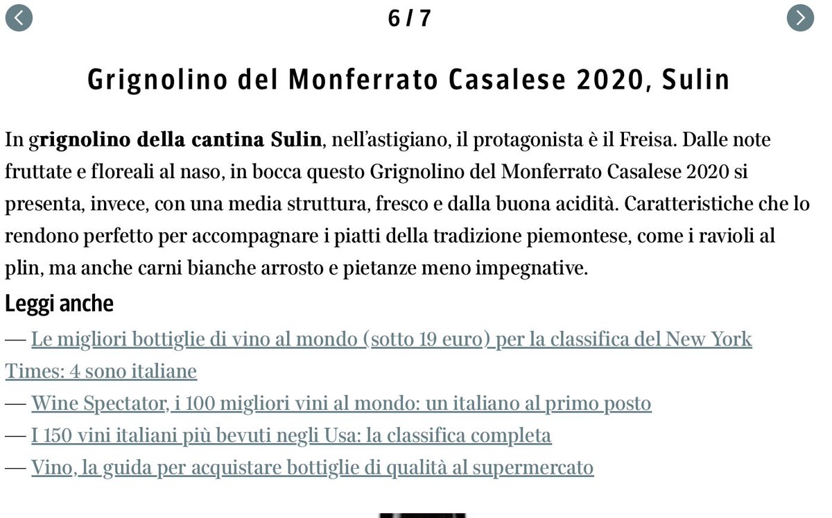 Un Grignolino del Monferrato Casalese DOC fatto da uve Freisa... Mi sembra un po’ una cazzata eh...