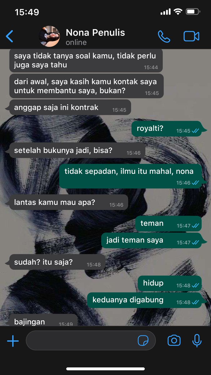 — eksplorasi si-engkang
.
"sebagai penulis, pembaca seperti apa yang telah kamu pikat? saya memikat bangsawan bugis, berisik, hiperbola, jauh lebih fiksi dari buku yang saya tulis."

an au written by dèsire
