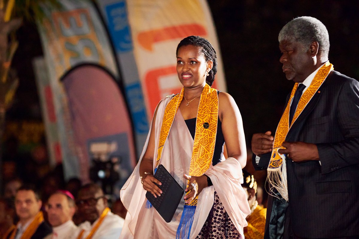 RwandaYouthArts's tweet photo. Hier, la Secrétaire d’État chargée de la jeunesse et des arts, @XandrineUmutoni, a participé à la cérémonie d’ouverture du Marché des Arts du Spectacle Africain à Abidjan, en Côte d’Ivoire, où le Rwanda est le pays invité d’honneur. #MASA2024 https://t.co/bqGWO8IBZd