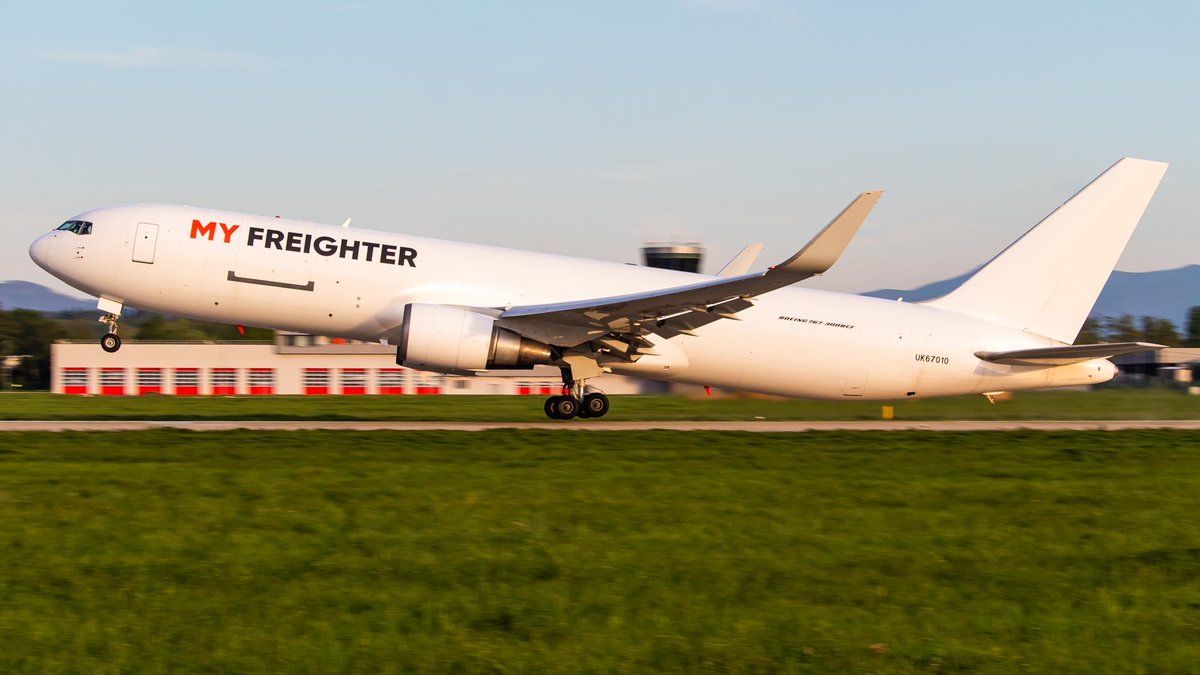 Společnost My Freighter zaskakuje na letech Uzbekistan Airways, která létá  pro EGT Express a pravděpodobně se bude konat o trvalou změnu. V pátek odletěl druhý let s nákladem na nové pravidelné lince do Almaty. 🇰🇿
Flotila My Freighter se skládá aktuálně z 3 Boeingů 767-300.