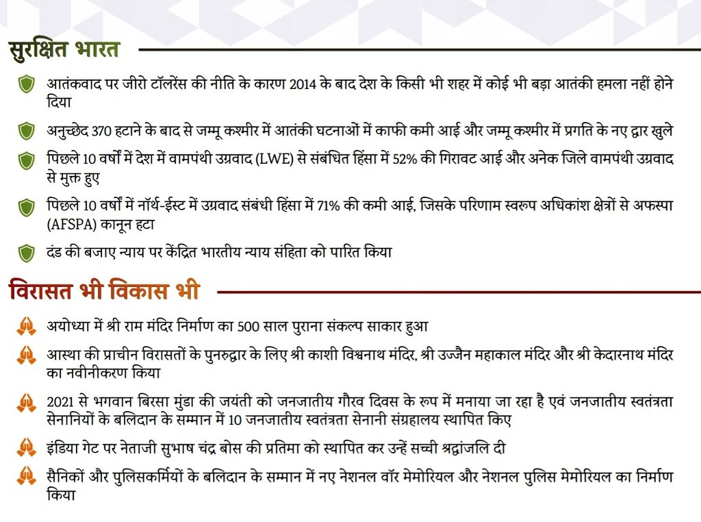 Read both the BJP and INDI-Alliance manifestos, compare, and then decide if you want a stable government with a majority that puts our country on a path of unwavering peace, prosperity, and progress or a weak, communal, and terrorist-sympathizing government.  #BJPManifesto