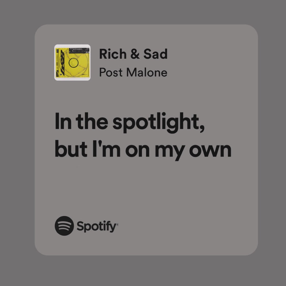 Posty Lyrics tweet media