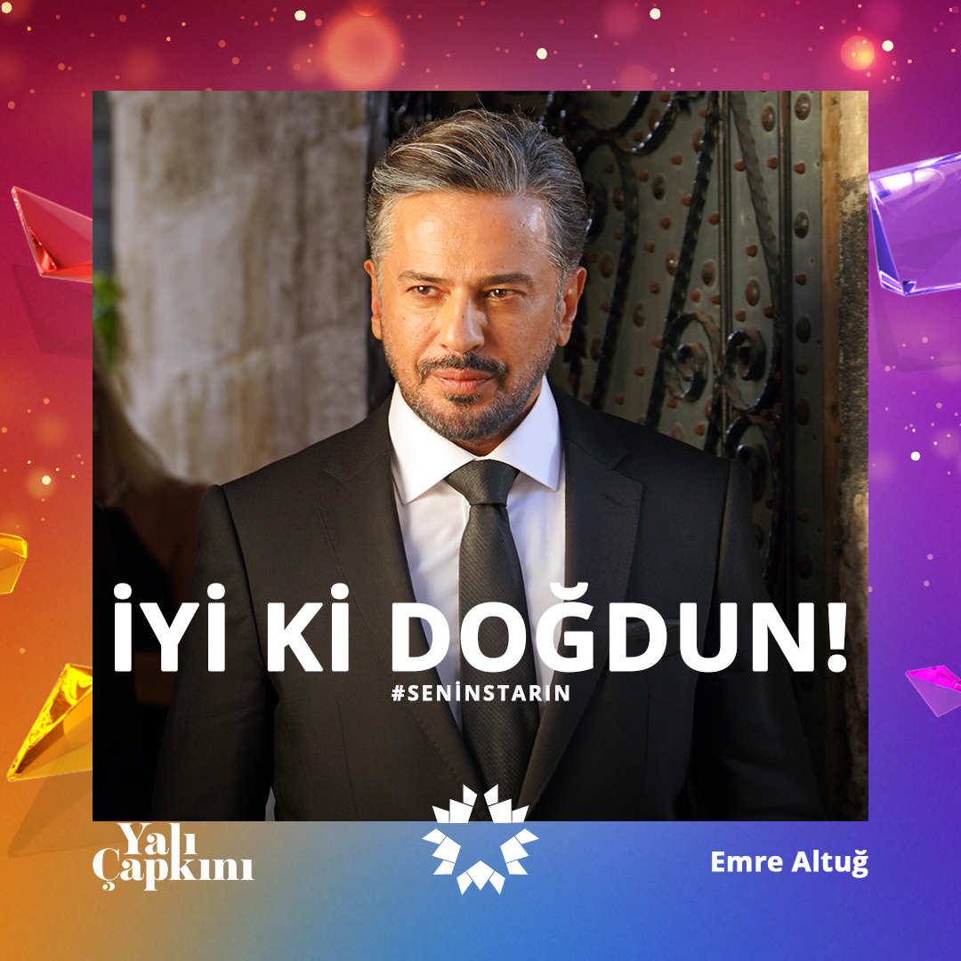İyi ki doğdun Emre Altuğ! 🎂

<a href="/emrealt/">Emre Altuğ</a> #YalıÇapkını #seninstarın