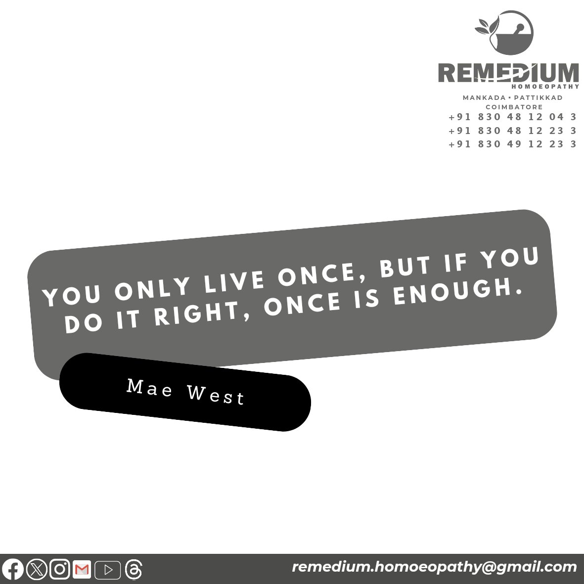 RemediumH's tweet photo. Life quotes...
@RemediumH

#motivationalquotes #motivation #quotes #inspiration #inspirationalquotes #success #love #life #positivevibes #quoteoftheday #instagood #instagram #mindset #believe #lifestyle #selflove #motivational #happiness #goals #loveyourself #quote #lifequotes https://t.co/xuC2QJMp5B