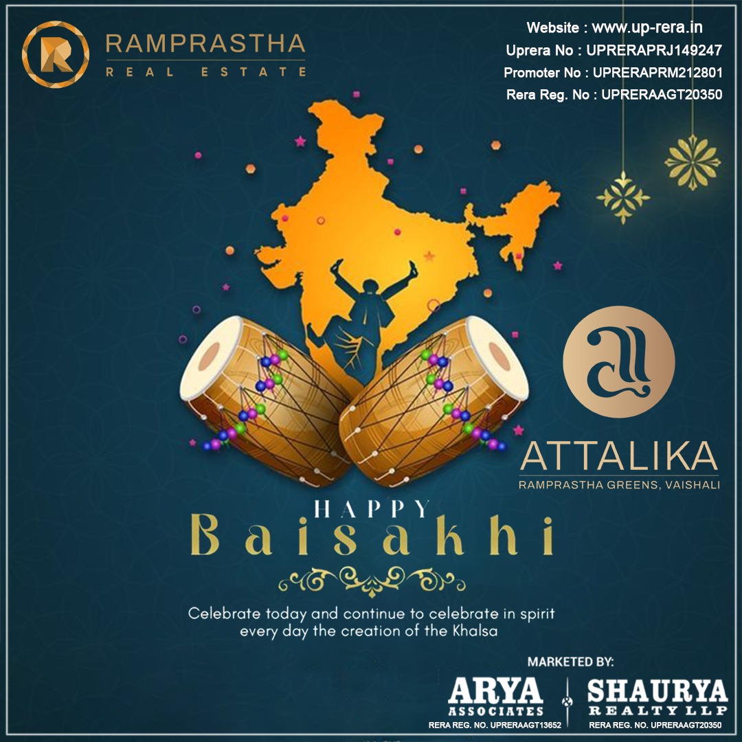 Happy Baisakhi
#ramprasthabuilders #ramprasthaattalika #ramprasthgreens #ramprasthagreens #luxuryprojects #luxuryhome #attalika #underconstruction #BaisakhiCelebration #baisakhifestival