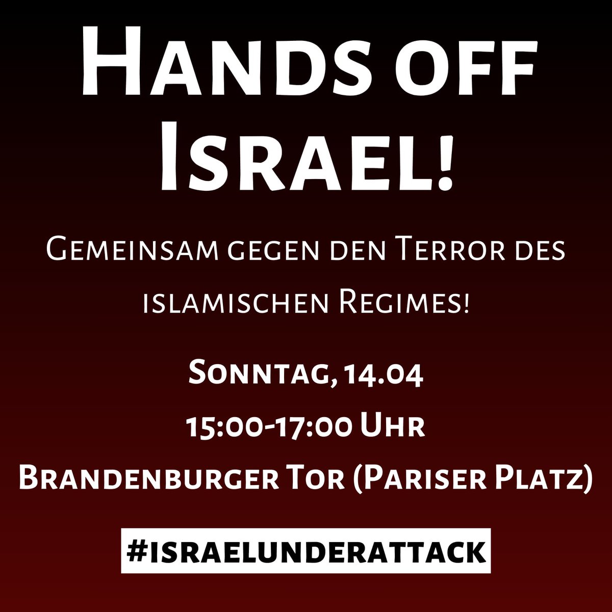 Wir rufen zu zahlreichem Erscheinen in Solidarität mit #Israel und gegen die Verbrechen des #Iran auf, insbesondere seitens der kurdischen Gemeinschaft. Gestern Nacht wurden die Drohnen hauptsächlich aus Richtung der kurdischen Städte #Mahabad, #Piranshar und #Sardasht abgefeuert…