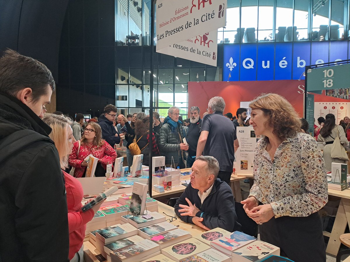 Événement: l'auteur Québécois Ronald Lavallée est en dédicace au Festival du Livre de Paris! Retrouvez-le sur le stand A28💫